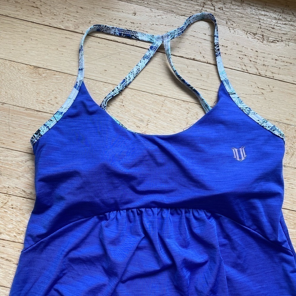 VENUS WILLIAMS Athletic Tank with Shelf Bra - Picture 2 of 5